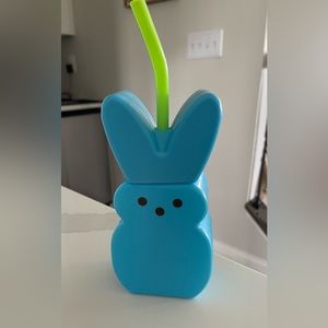 Zak! Blue PEEPs Easter Straw Cup